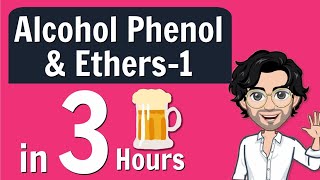 Alcohol Phenol and Ethers in 3 Hours for Class 12 Boards  Complete NCERT  Notes [upl. by Schaper872]