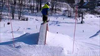 8 Year Old Michigan Freestyle Skier Luke Votaw  A Day At Crystal Mtn [upl. by Jacintha]