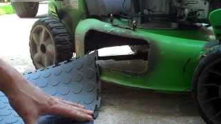 DIY Mower Discharge Chute Repair [upl. by Michel]