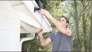 Installing Ring Spotlight Cam Solar in 15 Minutes [upl. by Fasto]