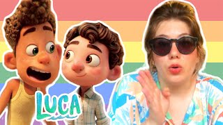 unhinged lesbian rants about pixars luca 🌈 [upl. by Kcerred]