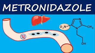 Metronidazole  How it acts  Mechanism side effects and uses [upl. by Standley734]