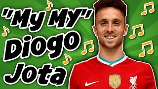 🎵 Diogo Jota song Liverpool FC  ABBA Mamma Mia 🎵 [upl. by Nayrda583]