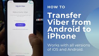 How to Transfer Viber Messages from Android to iPhone [upl. by Gish]