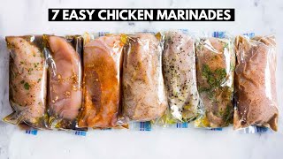 7 EASY Chicken Marinades [upl. by Lorens]