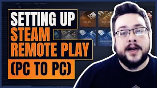 Setting up Steam Remote Play PC to PC [upl. by Akcirderf]