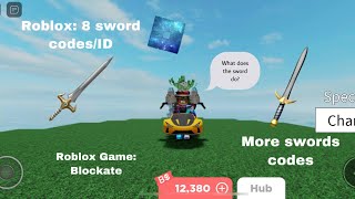 Roblox More sword CodesID Part 2 [upl. by Einnek]