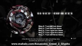 Assassins Creed 2 Walkthrough  Glyph Puzzle 20 HD [upl. by Philender]