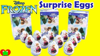 Disney Frozen Chocolate Surprise Eggs [upl. by Issie655]