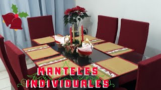 Manteles Individuales para Mesa [upl. by Norda]