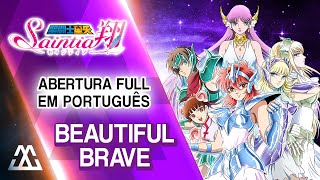 Saint Seiya Saintia Sho Abertura Completa em Português  The Beautiful Brave PTBR [upl. by Oneal]