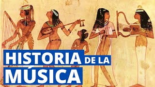 Historia de la música y su evolución desde la prehistoria hasta la época reciente🎶 [upl. by Jephum]