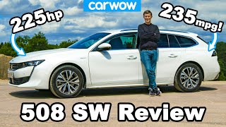 Peugeot 508 SW Estate 2021 indepth review [upl. by Eniger]