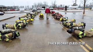 TFACA Class 2101 Firefighter Training Spring 2021 [upl. by Town591]