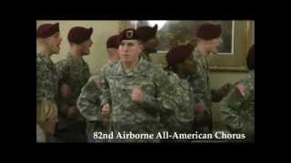 82nd Airborne AllAmerican Chorus  Pinehurst Concours DElegance [upl. by Atenik]