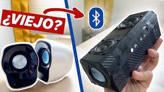 Convierte ALTAVOCES VIEJOS en Altavoz BLUETOOTH CASERO [upl. by Jermaine]