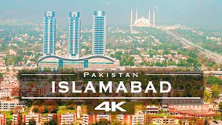 Islamabad Pakistan 🇵🇰  by drone 4K [upl. by Ramses]