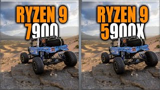 Ryzen 9 7900 vs 5900X Performance Showdown [upl. by Olram]