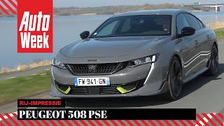 Peugeot 508 PSE  AutoWeek Review  English subtitles [upl. by Asilahs]