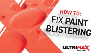 Paint Blistering After Painting   Learn Why [upl. by Oneal]