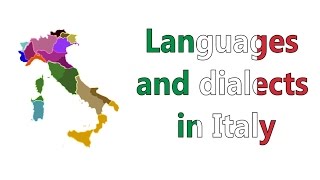 Languages and dialects of Italy with audio for each one [upl. by Ikoek]