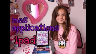 Mes applications Ipad  Mes jeux [upl. by Onairda]