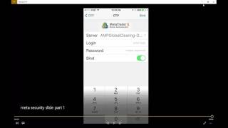 MetaTrader5  MT5  How to Setup  Security Authentication and Password Change [upl. by Camellia692]