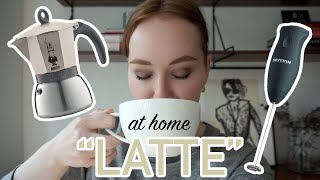 HOW TO MAKE A quotLATTEquot AT HOME moka pot  frother [upl. by Stephie]