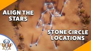 Assassins Creed Origins  Bayeks Promise  Align the Stars STONE CIRCLE Locations Stargazer [upl. by Luciano296]