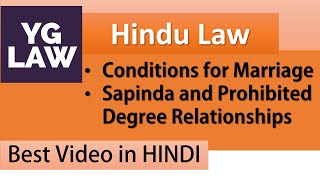 Marriage under Hindu Law  Family Law [upl. by Yup]