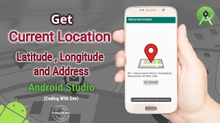 Android Get Current Location  Latitude Longitude  Address  Geocoder  Location Manager  Android [upl. by Onitrof576]