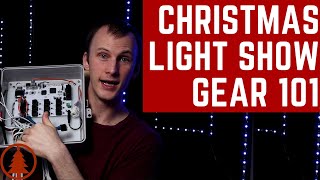 Christmas Light Show Gear 101 What Do You Need to Make a Great Light Show Happen [upl. by Refotsirc97]