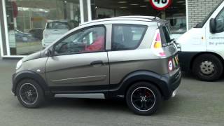 Mini Moped Microcar Mgo diesel  Cantara sounds  no cardrivinglicense needed [upl. by Valle]