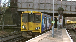 Half an Hour at 216  Birkenhead North Station 1022017  Class 507 508 terminus [upl. by Attekahs701]