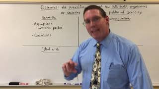 Introduction to Economics Part 1  Professor Ryan [upl. by Kreiner]