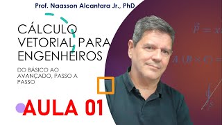 CÁLCULO VETORIAL PARA ENGENHEIROS  AULA 1 [upl. by Ramirol]