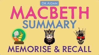 Macbeth Summary Memorise amp Recall [upl. by Mendel]