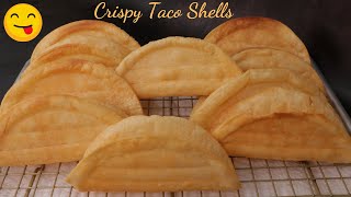 How I make Crispy Taco Shells [upl. by Cordell]