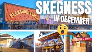 Skegness In Winter  Seafront Tour [upl. by Aryas97]