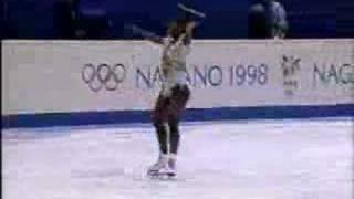 Surya Bonaly 1998 Olympics [upl. by Maite904]