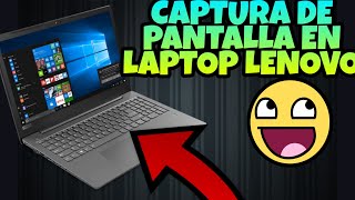 Como hacer una CAPTURA DE PANTALLA en LAPTOP LENOVO 2021 FÁCIL [upl. by Dian605]