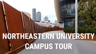 NORTHEASTERN UNIVERSITY TOUR  BOSTON CAMPUS [upl. by Schmeltzer58]