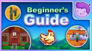 Stardew Valley Beginners Guide first year tips and tricks [upl. by Laure]