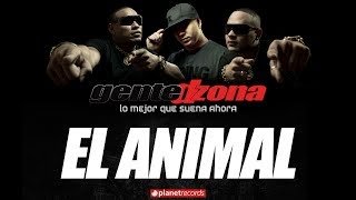 GENTE DE ZONA  El Animal Lyric Video [upl. by Nnayelhsa193]