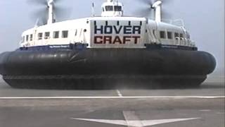 Hoverspeed hovercraft arriving in Calais [upl. by Seaman]