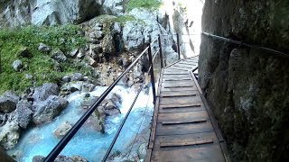 Höllentalklamm Garmisch Partenkirchen Grainau Hammersbach Bayern Wandern [upl. by Holtorf676]