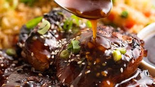 Honey Soy Chicken  marinade and sauce excellent grilled [upl. by Wilie]