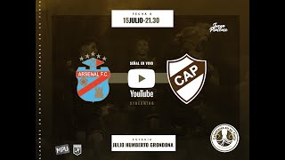 Arsenal vs Platense EN VIVO  Liga Profesional 2022  Fecha 8 [upl. by Elyn544]