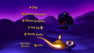 Aladdin DVD Menu Walkthrough [upl. by Trstram388]