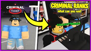 All CRIMINAL RANKS and WHAT YOU CAN ROB Southwest Florida Roblox [upl. by Range]